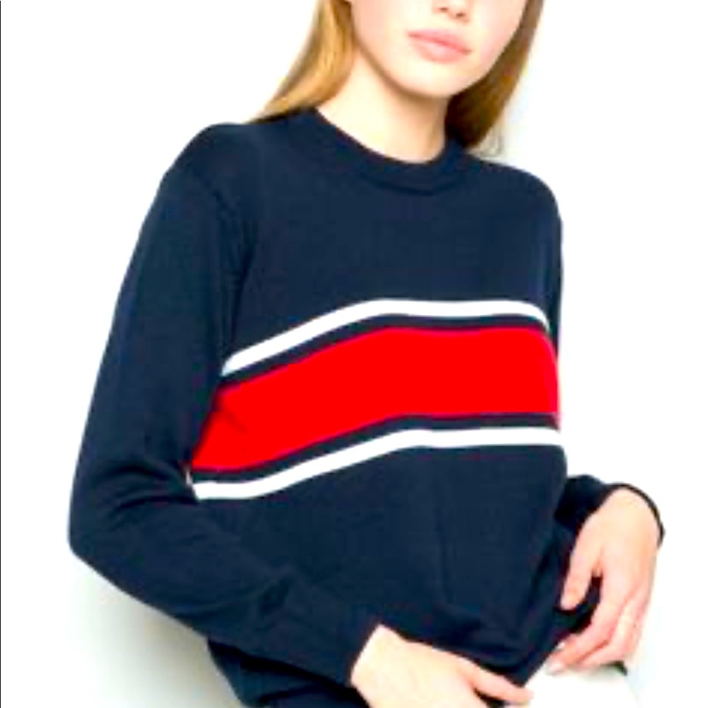 Brandy Melville crew neck Bernadette sweater! NWOT